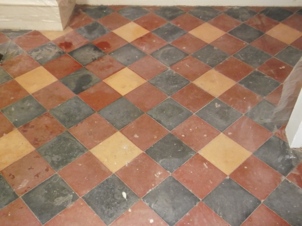 Victorian Floor Before Cleaning