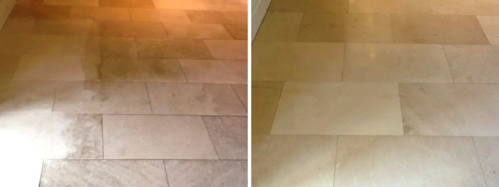 Newmarket Limestone Floor Before After