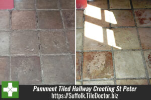 Pamment Tiled Hallway Maintained in Creeting St Peter, Suffolk