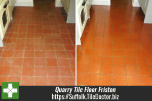 Quarry Tile Floor in Friston